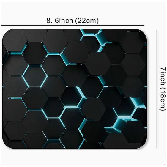 マウスパッド キーボード マウス 滑り止め ラバー ゲーミング 220x180x2mm