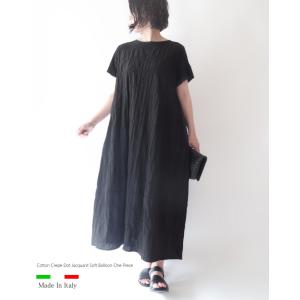 ワンピース フレア イタリア製 楊柳 サークル...の詳細画像2