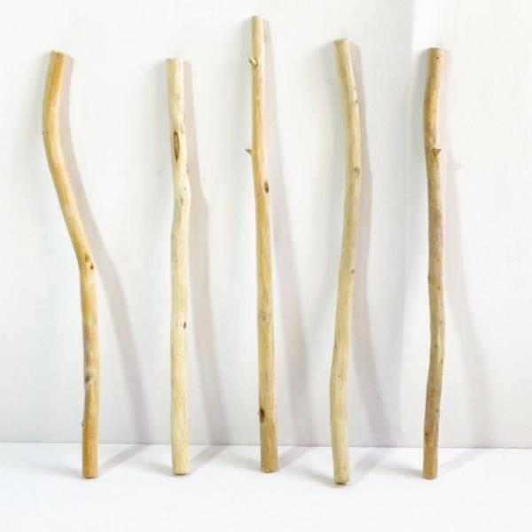 流木 棒 枝 50cm〜70cm タペストリー棒 クラフト 観葉植物 ハンギング ハンガー 壁掛け ...