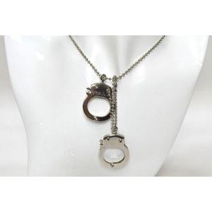 ネックレス スパイクスタッズ3連ネックレス ロックアクセサリー : r-m
