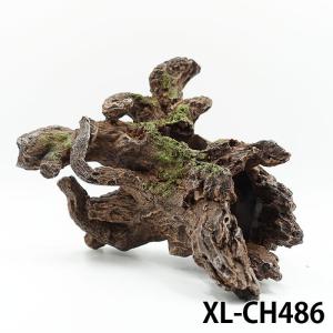 アクアリウム XL-CH486 流木 立木 木 水中オブジェ 風景 水槽用レイアウト用品 流木 AQARIUM 箱庭 アクアリュウム｜r-o-k-u