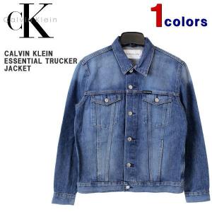 カルバンクライン ジャケット　Calvin Klein (カルバンクライン)　メンズ デニムジャケット　トラッカージャケット Gジャン ジージャン　大きいサイズ　41VM793｜r-one
