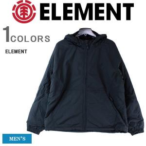 ELEMENT メンズ 撥水 ジャケット Fleece Lined Jacket 撥水 ツバ付きフードジャケット 裏フリース ジャケット スケボー 大きいサイズ ELYJK00157-KVD0｜r-one