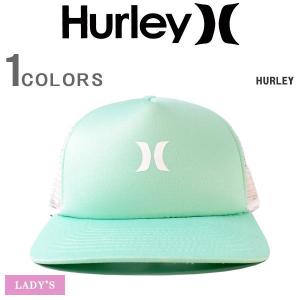 HURLEY レディース メッシュキャップ 帽子 トラッカーキャップ ロゴキャップ ベースボール スポーツウェア サーフィン マリンスポーツ CW2194-310｜r-one