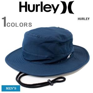 HURLEY メンズ ブーニーハット 帽子 ロゴ 刻印 ロゴハット カントリーブーニー ハット レジャー 釣り サーフィン マリンスポーツ HIHM0071-451｜r-one