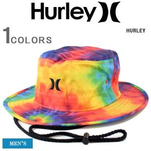 HURLEY メンズ ブーニーハット 帽子 ロゴ 刻印 ロゴハット プライドブーニー ハット レジャー 釣り サーフィン マリンスポーツ HIHM0085-671｜r-one