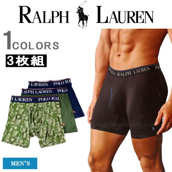 POLO RALPH LAUREN ポロ ラルフローレン メンズ ボクサーパンツ 3枚セット 下着 ...