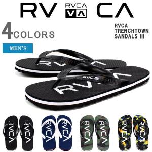 RVCA ルーカ サンダル メンズ ビーチサンダル ビーサン サンダル シャワーサンダル ブランドロゴ ネームロゴ サーフィン マリンスポーツ フィッシング MFOTTRTR｜r-one