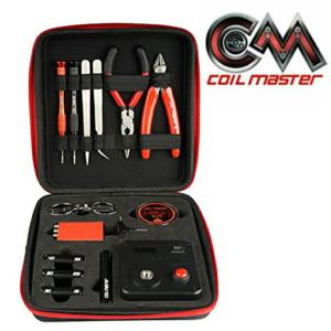 【正規販売店】 Coil Master シリアルナンバー付き 電子タバコ専用 V3 DIY ツールキット DIY Kit V3 コイルマスター ツール キット オームメーター ケース付｜r-radiant