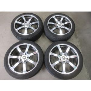 Weds VELVA SPORT 8J +45 18インチ　4本 美品 9分山 センサー付き】Weds VELVA SPORT II 18in 8J +45