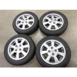 【送料無料】ワゴンR純正ホイール4本セット　14インチ　165/55R 14 SUZUKI (スズキ) WAGON-R (ワゴンR) 純正 14×4.5J(+50)PCD100-4H
