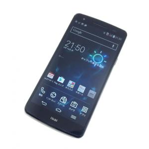 LGL22 au isai  ブラック 格安SIM対応 白ロム スマートフォン 中古スマホ｜r-s-t-y-l-e