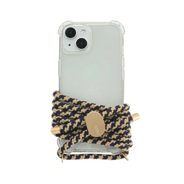 ARNO(アルノ) iPhone 14/13用 スマホショルダーケース New Basic Gold...