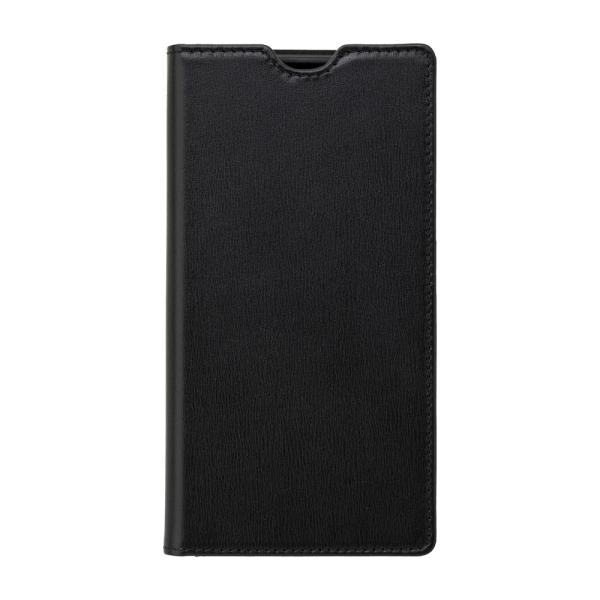 牛本革 iPhone15 用手帳型ケース ブラック カード収納付き SB-I014-FPLS/BK ...