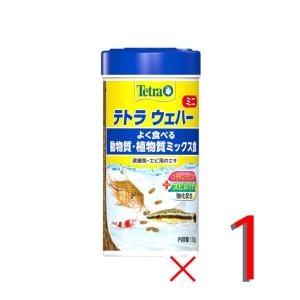 テトラ ウエハーミニ ミックス 130g 底棲魚・エビ用のエサ 餌 沈下性 ミニ円盤型フード｜r-st