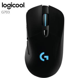 ロジクール G703h HERO 25Kセンサー搭載 LIGHTSPEEDワイヤレス ゲーミングマウス 6ボタン Logicool LIGHTSPEED WIRELESS GAMING MOUSE G703H