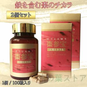 徳潤 棗参宝 そうじんほう 100粒入 棗(なつめ)の鉄分＋阿膠