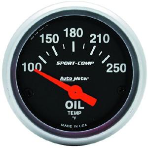 Auto Meter 3347 Sport-Comp Electric Oil Temperature Gauge