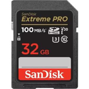 【32GB】 SanDisk サンディスク Extreme Pro SDHC UHS-I U3 V30対応 R:95MB/s 海外リテール SDSDXXG-032G-GN4IN [並行輸入品]