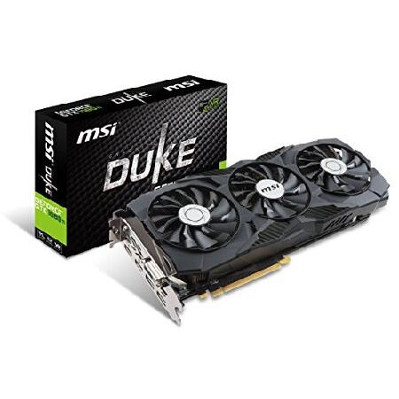 MSI ビデオグラフィックカード ブラック GTX 1080 TI DUKE 11G OC