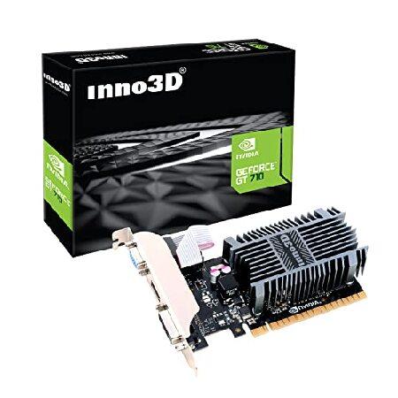 Inno3D Nvidia GeForce GT 710 2GB DDR3 LP ロープロファイルビ...