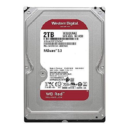 Western Digital HDD 2TB WD Red NAS RAID 3.5インチ 内蔵H...