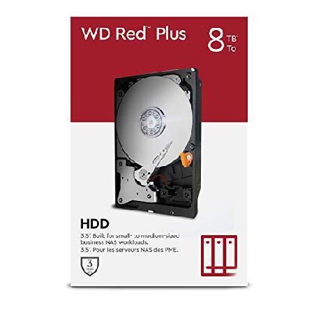 WD Red Plus 8TB NAS 3.5 Inch Internal Hard Drive -...