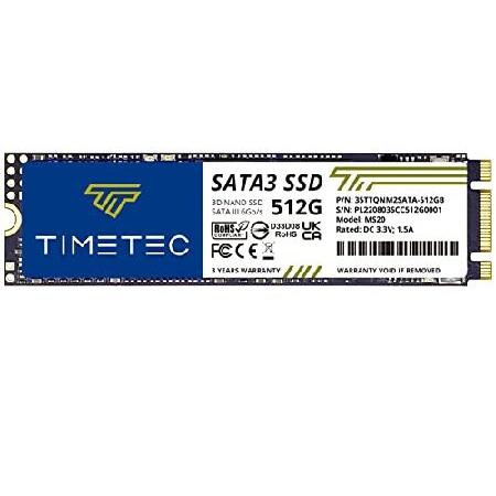 Timetec 512GB SSD 3D NAND QLC SATA III 6Gb/s M.2 2...