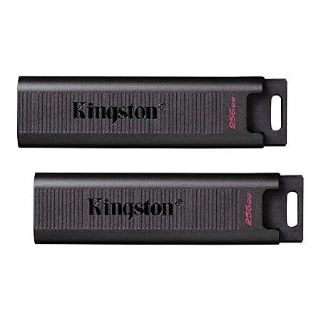 Kingston DataTraveler Max 256GB USB-C フラッシュドライブ US...