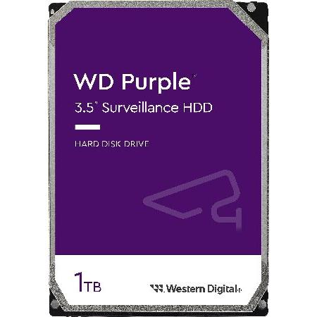 ウエスタンデジタル 1TB WD Purple Surveillance 内蔵ハードドライブ HDD...