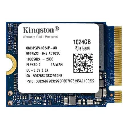 Kingston 1TB M.2 2230 PCIe Gen 4.0x4 NVMe SSD OM3P...