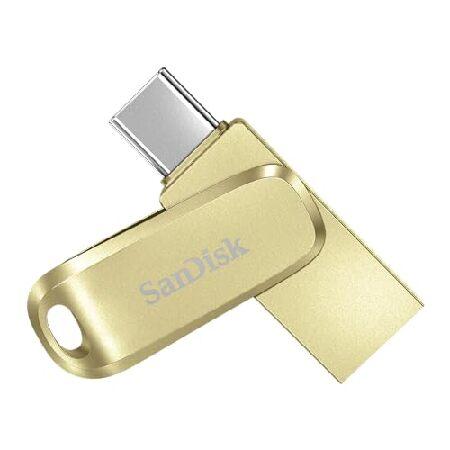 SanDisk (サンディスク) 512GB ウルトラデュアルドライブ Luxe USB Type-...