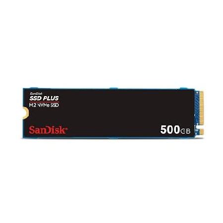 SanDisk 500GB SSD Plus M.2 NVMe SSD - PCIE Gen 3.0...