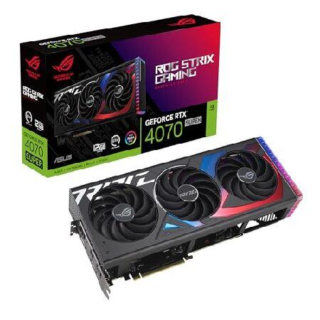 ASUS ROG Strix GeForce RTX(TM) 4070 スーパーゲーム用グラフィック...