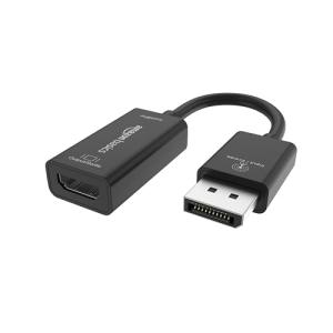 ベーシック DisplayPort (ディスプレイポート) - HDMI 変換アダプター 4k@60Hz ブラック