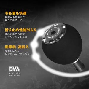ゴメクサス E38 リールハンドルノブ EVA...の詳細画像2