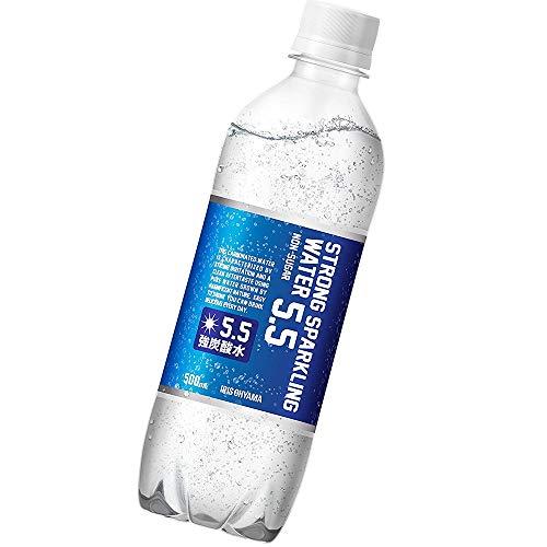 アイリスオーヤマ 強炭酸水 500ml ×24本 5.5GV 炭酸飲料 ペットボトル 国産 ケース ...