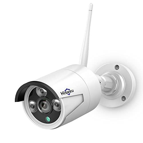 Hiseeu製NVR増設 500万画素 防犯カメラ ワイヤレスカメラ 増設用 単独使用不可 IP66...
