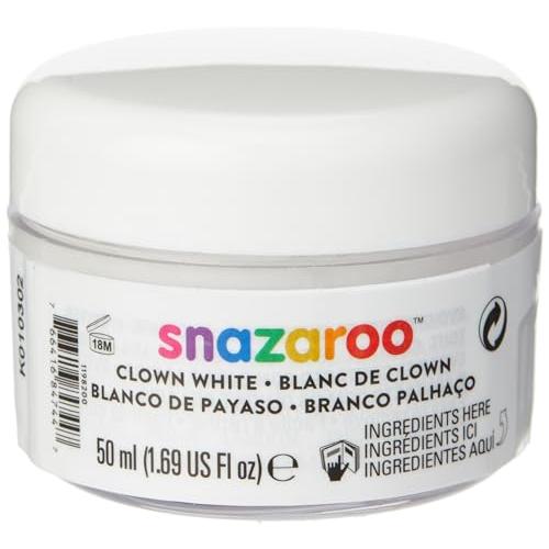 snazaroo フェイスペイント クラウン ホワイト 50ml Medium 1198200