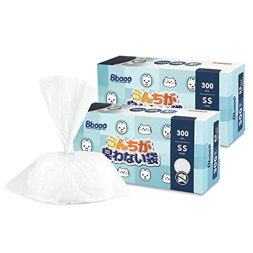 Bbaoo うんちがにおわない袋 SSサイズ 600枚 18x29cm うんち袋 うんちが臭わない袋...