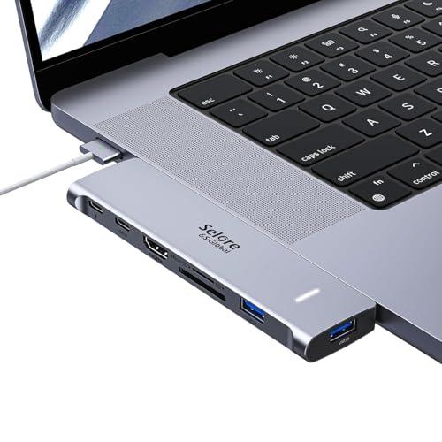 MacBook Air ハブ mac 7in2 Pro/Air専用 4K@60Hz対応 HDMIポー...