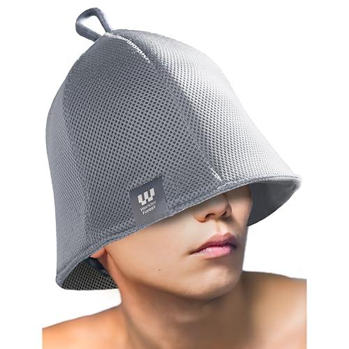 [Wander Forest] サウナハット 速乾メッシュ2重構造 超極厚 大きめ 深め メッシュ ...