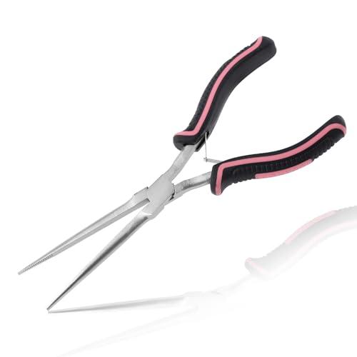 LEONTOOL ロングリーチ先細ラジオペンチ 極細 針はずしプライヤー 防錆 ミニ 先長ラジオペン...