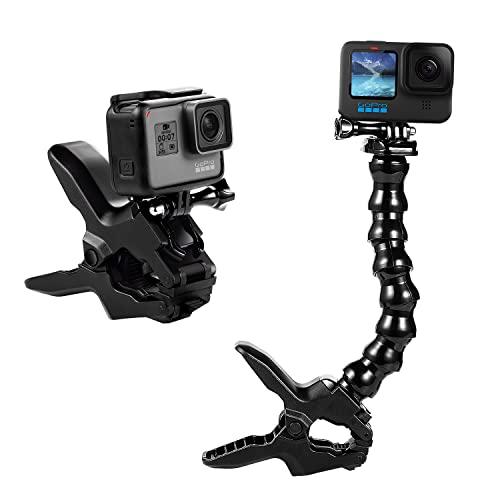 Suptig Jawsグースネックフレックスクランプマウントマウントfor GoPro Hero 1...