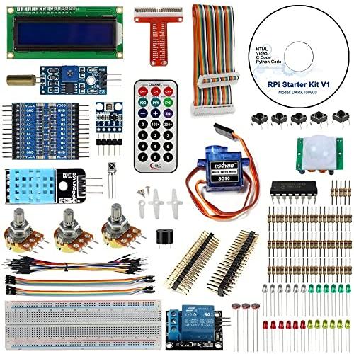 OSOYOO(オソヨー) Raspberry Pi 用 学ぶ電子工作キット 初心者演習用パーツセット...
