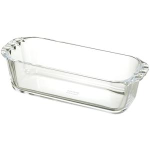 HARIO(ハリオ) 耐熱ガラス製 パウンド型 850ml BUONO kitchen グラタン皿 日本製 HPND-85-BK