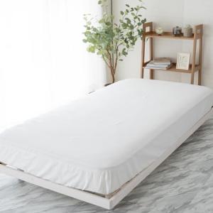 シルフィーズ ボックスシーツ 厚み30cm シングル ピーチスキン マットレスカバー ベッドシーツ 100×200×35cm ホワイト 白の商品画像