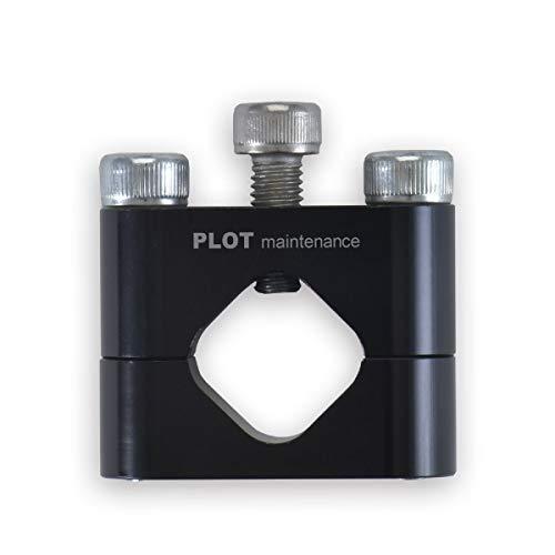プロトメンテナンス(PLOT) バイク用 ハンドル穴あけガイド 穴加工ガイド カスタムハンドル ハン...
