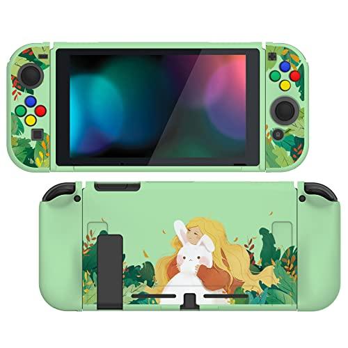 PlayVital スイッチに対応する保護ケース、Switchに対応用ソフトTPUスリムケースカバー...