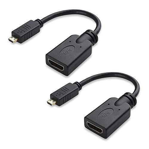 Cable Matters Micro HDMI 変換アダプター マイクロHDMI 変換アダプタ 2...